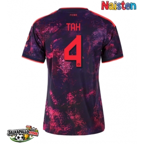 Bayern Munich Jonathan Tah #4 Kolmaspaita Naisten 2026-27 Lyhythihainen